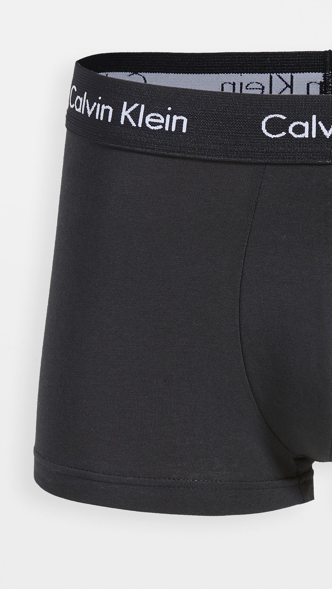 Calvin Klein Men's Cotton Stretch 3-Pack Low Rise Trunks