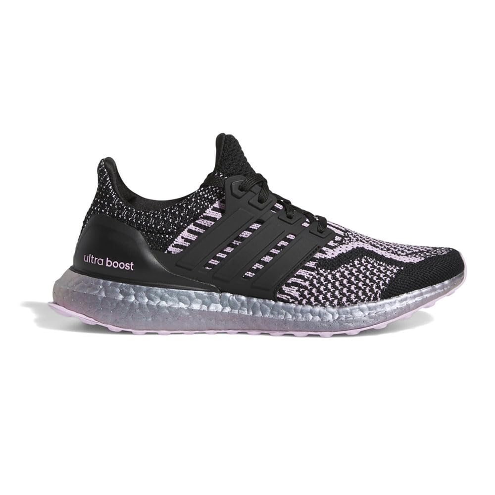 adidas Women's Ultraboost 5.0 DNA Sneakers (Core Black/Almost Pink/Bliss Lilac, 8)