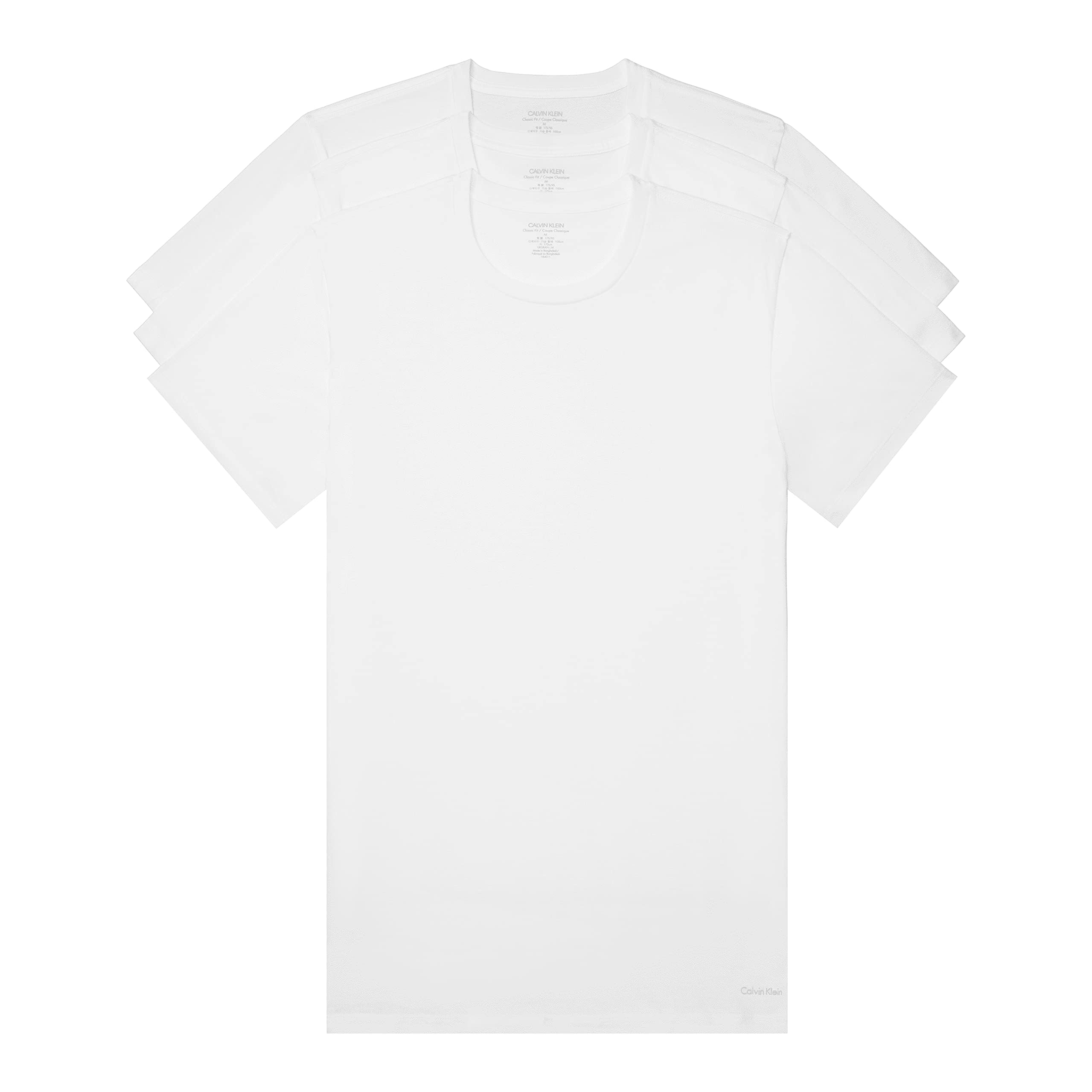 Calvin Klein Men's Cotton Classics 3-Pack Undershirts