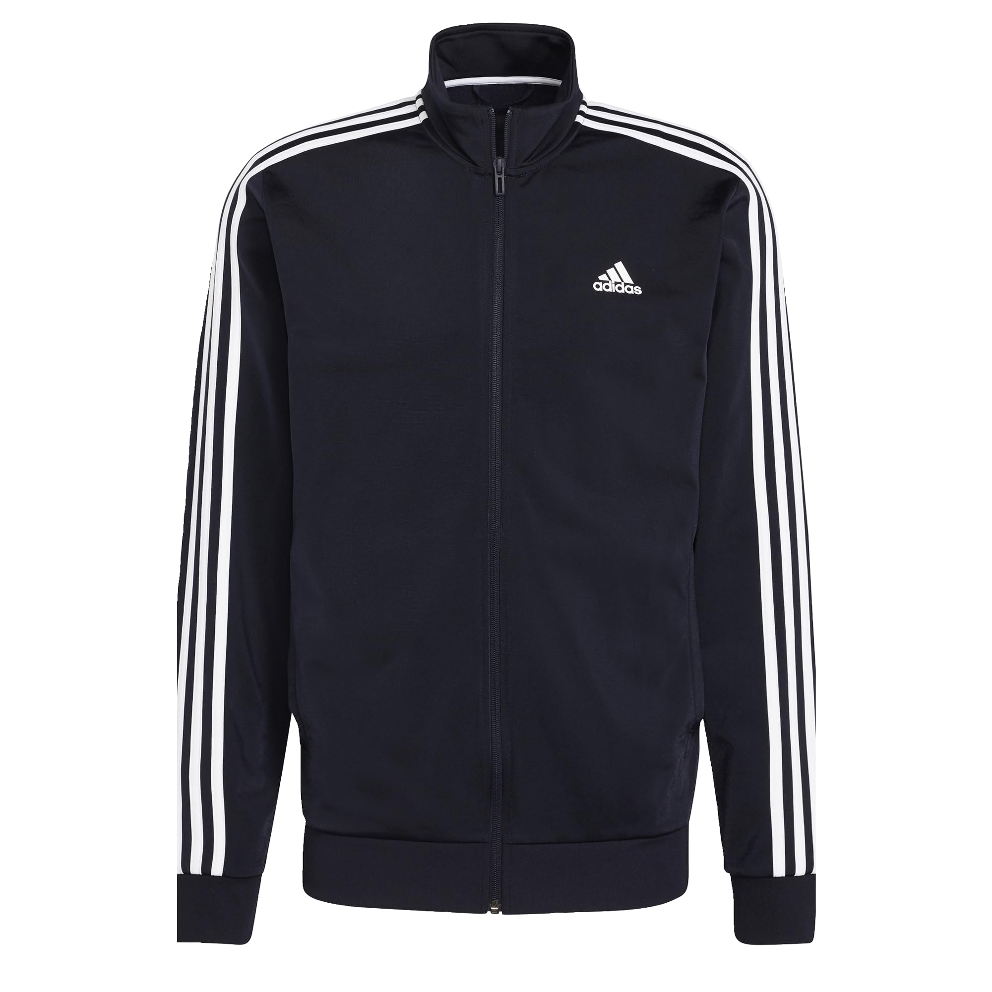 adidas Men's Essentials Warm-up 3-stripes Track Top