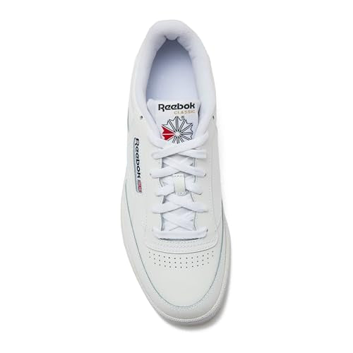 Reebok Men's Club C 85 Tennis Shoes, Casual Fashion White Sneakers
