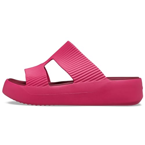 Crocs Women's Getaway Platform H-Strap Sandals Wedge for Women