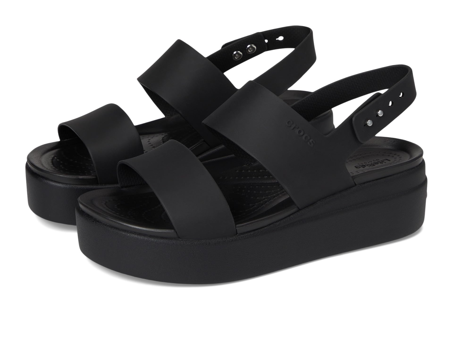 Crocs Women's Brooklyn Low Wedge Sandals