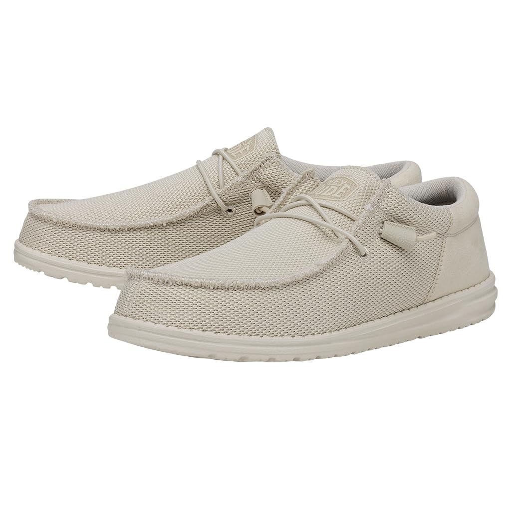Hey Dude Men's All Wally Styles | Men’s Shoes | Men's Lace Up Loafers | Comfortable & Light-Weight