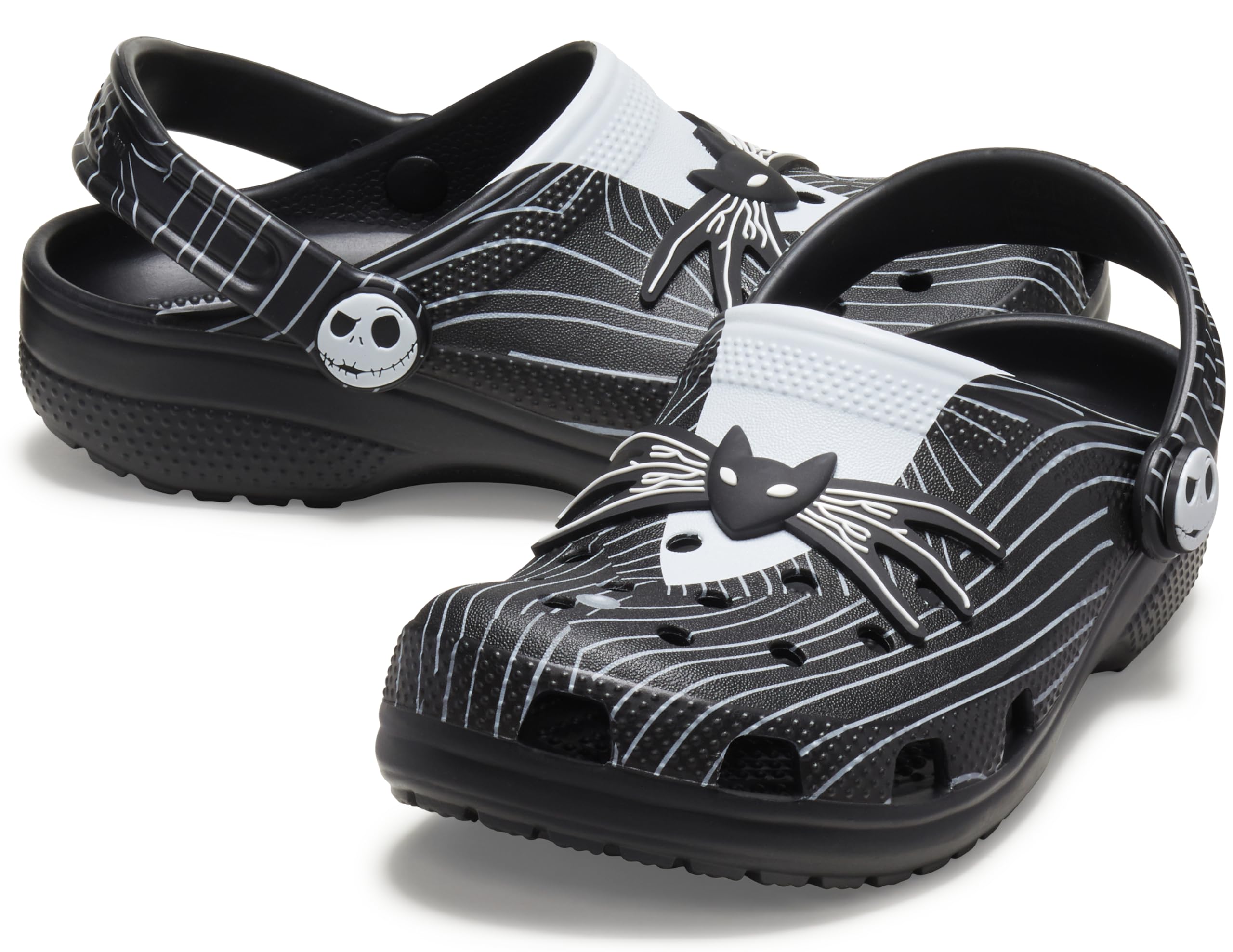Crocs Kids' Jack Skellington Nightmare Before Christmas Classic Clogs