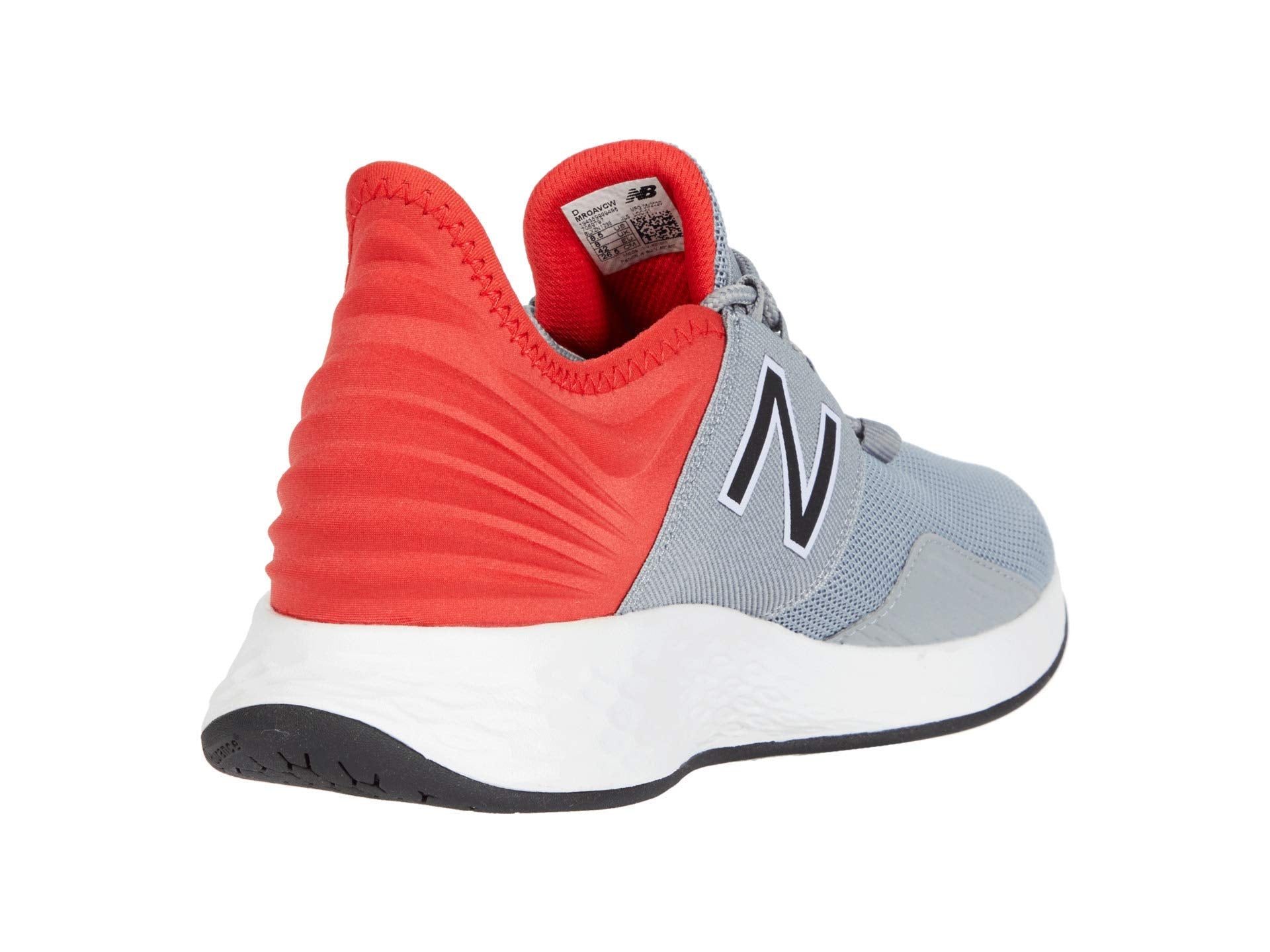 New Balance Kid's Fresh Foam Roav V1 Lace-up Running Shoe, Black, 7