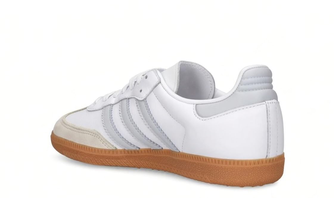 adidas Samba OG Men's Sneaker (Halo Blue/White, US Footwear Size System, Adult, Men, Numeric, Medium, 10)