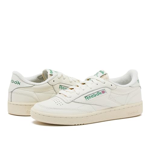 Reebok Womens Club C 85 Vintage Tennis Sneakers for Women, Casual White Womens Shoes
