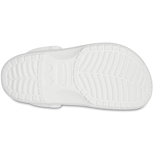 Crocs Baya Lined Clog White/Light Grey Men's 7, Women's 9 Medium