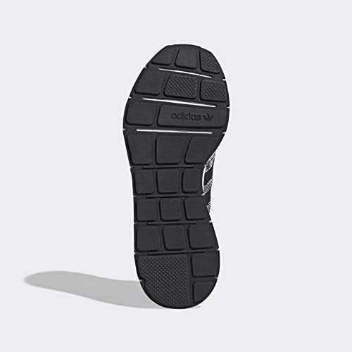 adidas Men's Swift Run Sneaker, Core White/Core White/Black, 10.5