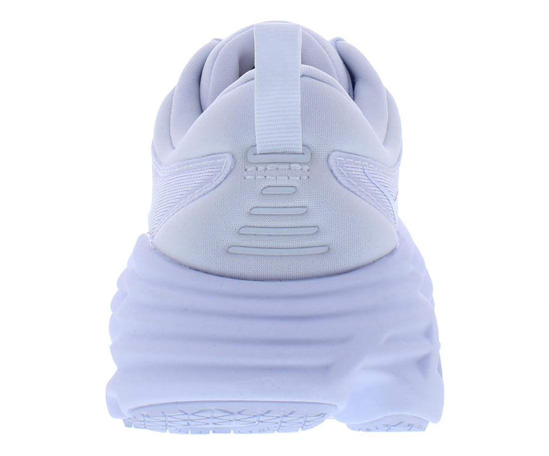 HOKA Bondi 8 Womens Shoes Size 9.5, Color: White/White