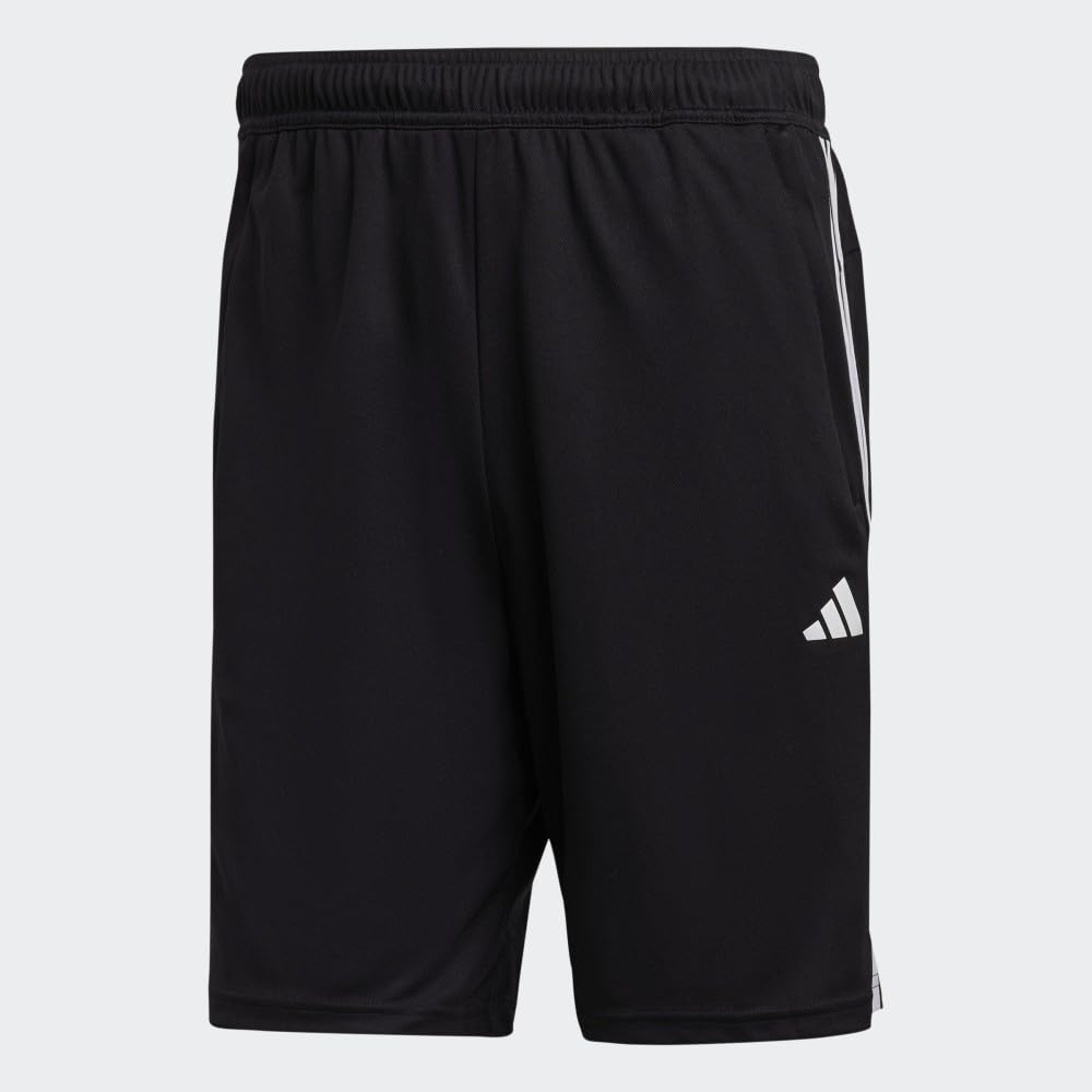 adidas Men's Train Essentials Piqué 3-Stripes Shorts