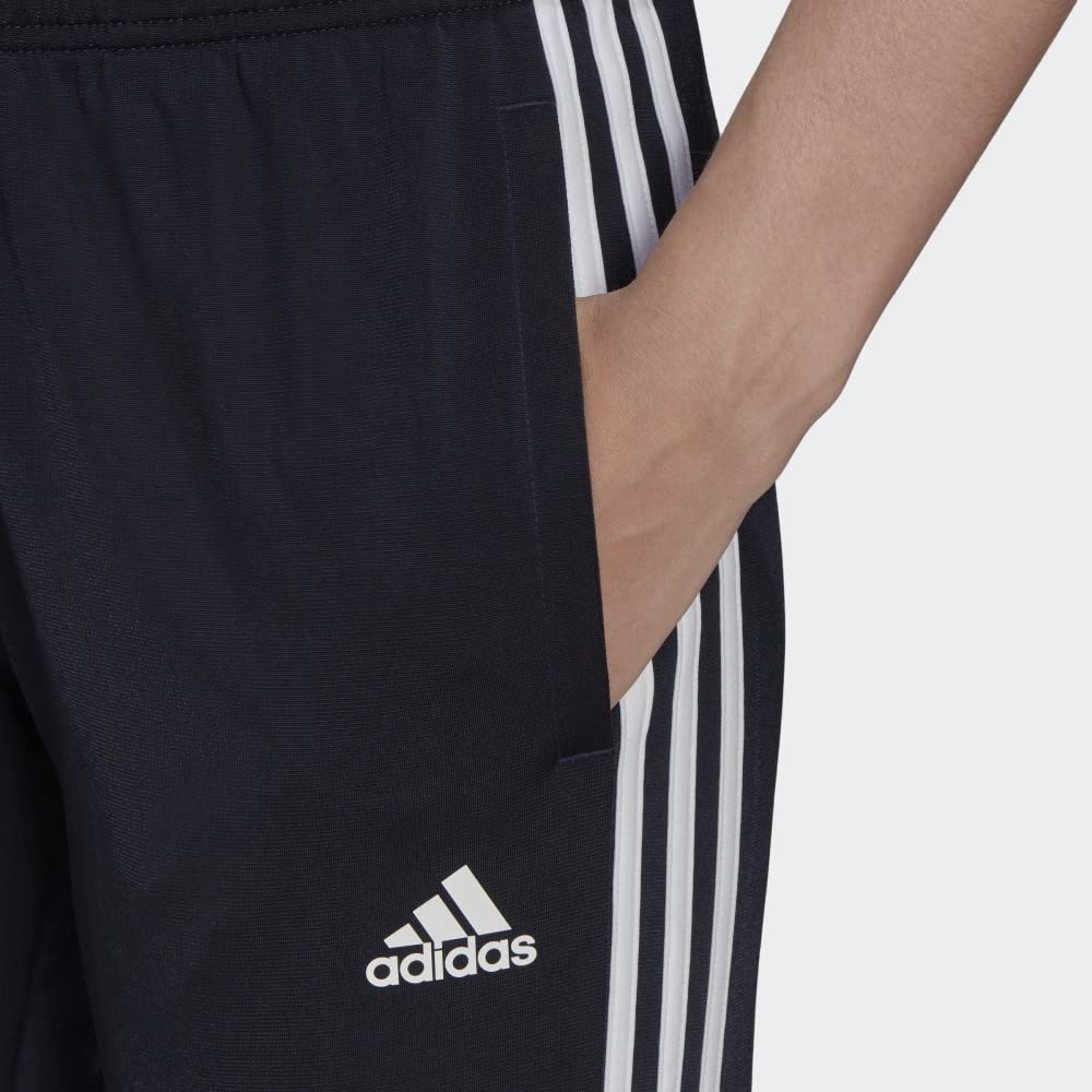 Adidas Womens Essentials Warm-up 3-Stripes Slim Tapered Track Pants