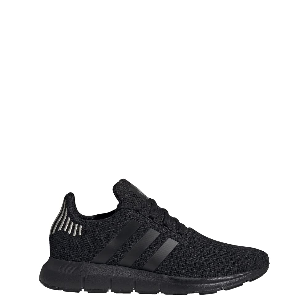 adidas Women's Swift Run Shoes, Black/Black/Black, 7.5