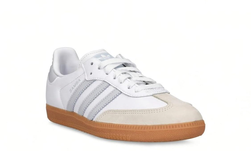 adidas Samba OG Men's Sneaker (Halo Blue/White, US Footwear Size System, Adult, Men, Numeric, Medium, 10)