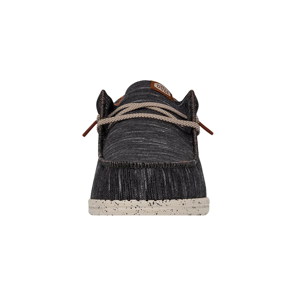 Hey Dude Men's Wally Jersey | Men's Loafers | Men's Slip On Shoes | Comfortable & Light-Weight