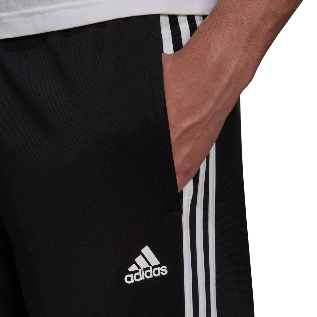 adidas Men's Essentials Warm-up Open Hem 3-stripes Tracksuit Bottoms