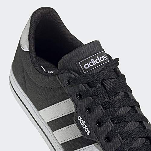 adidas Men's Daily 3.0 Skate Shoe, Core Black/Cloud White/Core Black, 13