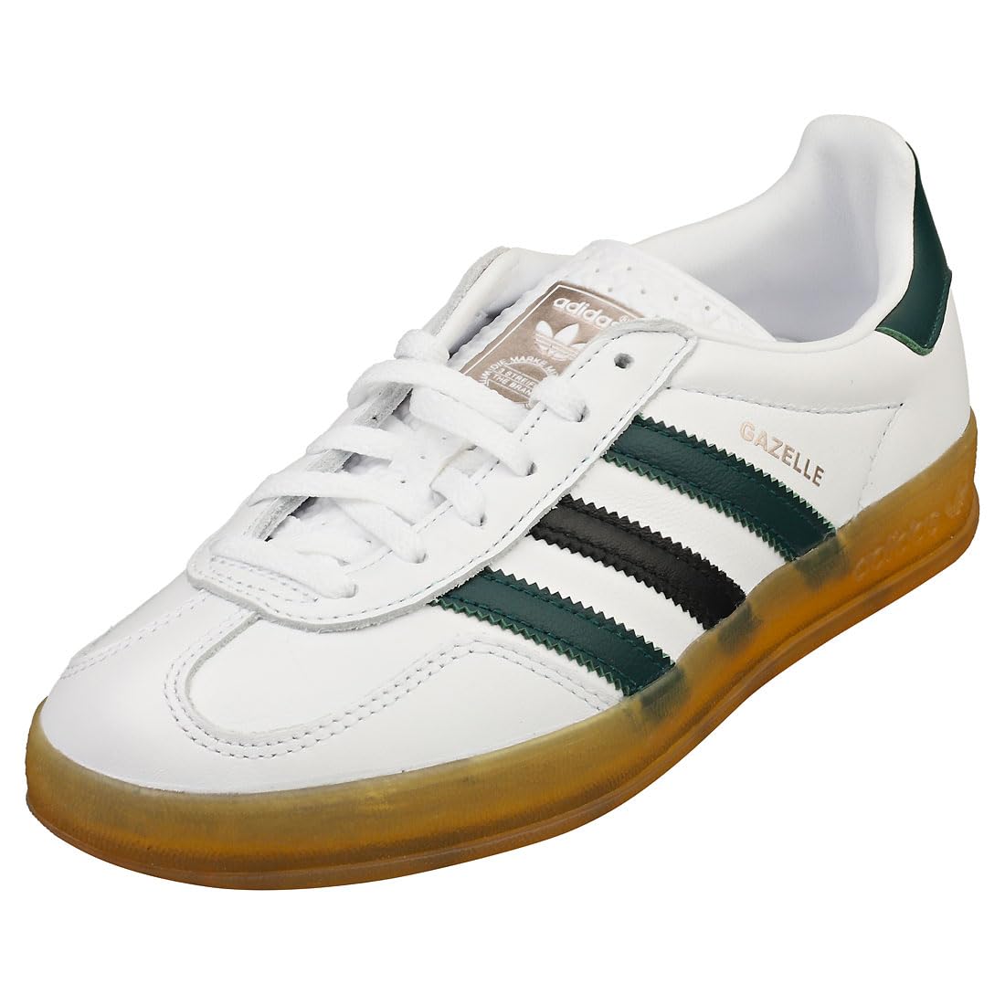 adidas IE2957 Gazelle Indoor Cloud White/Collegiate Green/Core Black Women's 9, IE2957