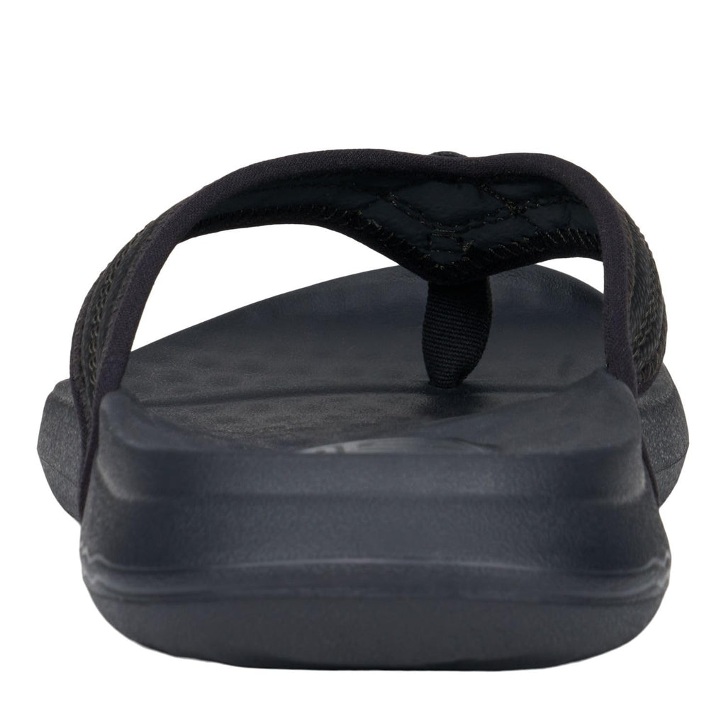 Hey Dude Men's Myers Flip Classic Black/Black | Men's Shoes | Men Slip-on Sandals | Comfortable & Light-Weight