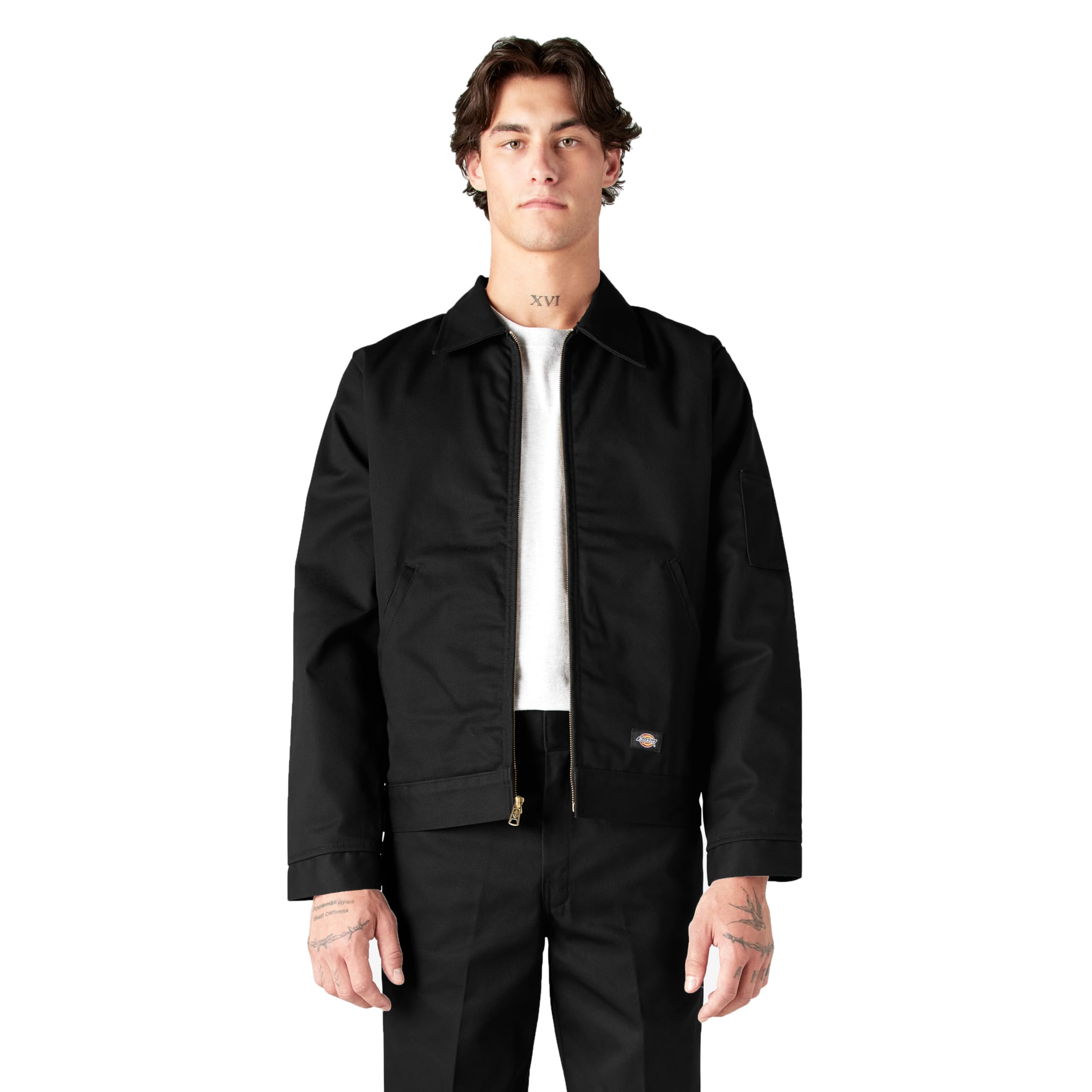 Dickies Men's Insulated Eisenhower Front-Zip Jacket