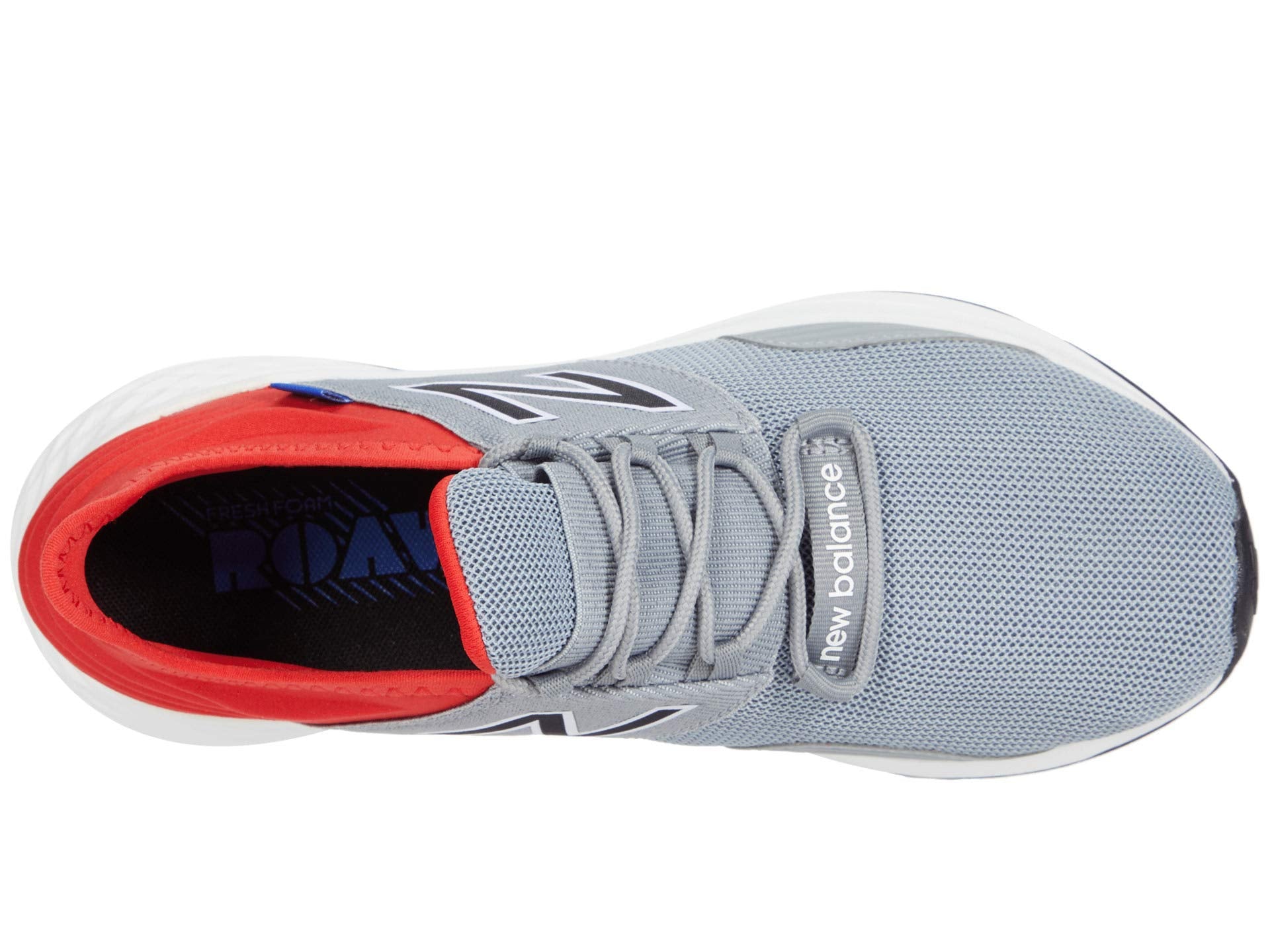 New Balance Kid's Fresh Foam Roav V1 Lace-up Running Shoe, Black, 7