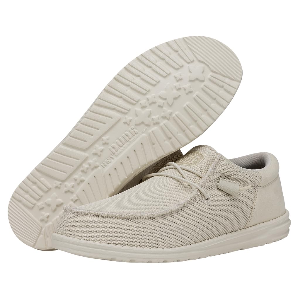 Hey Dude Men's All Wally Styles | Men’s Shoes | Men's Lace Up Loafers | Comfortable & Light-Weight