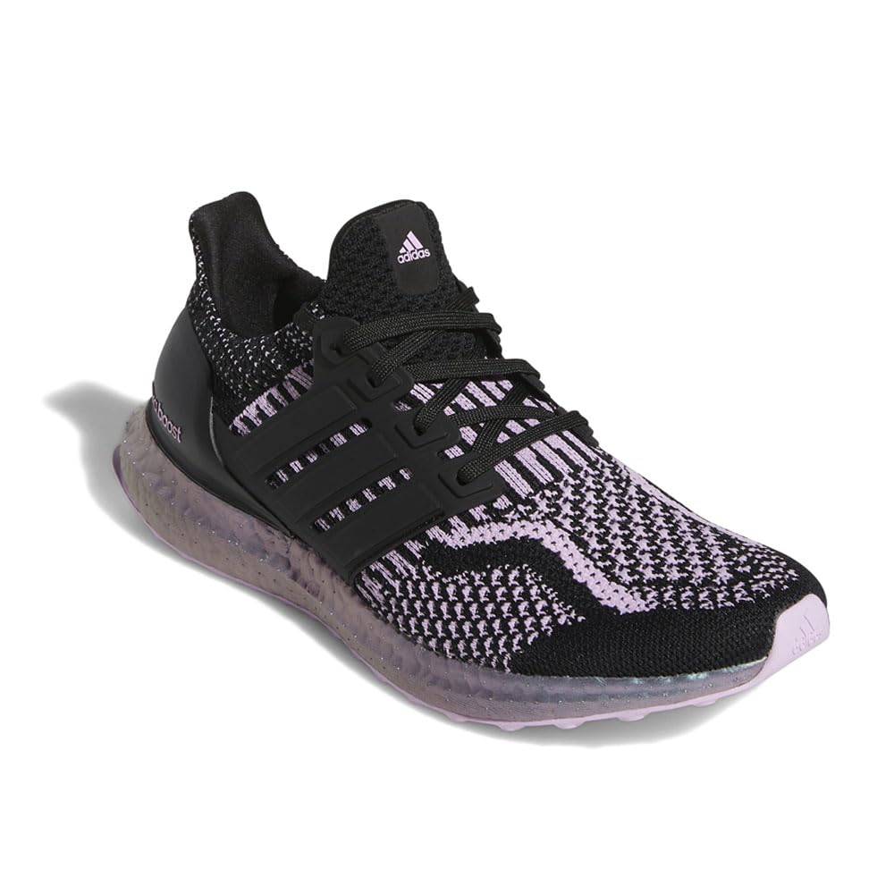 adidas Women's Ultraboost 5.0 DNA Sneakers (Core Black/Almost Pink/Bliss Lilac, 8)