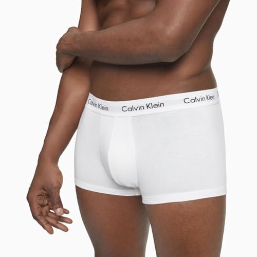 Calvin Klein Men's Cotton Stretch 3-Pack Low Rise Trunks