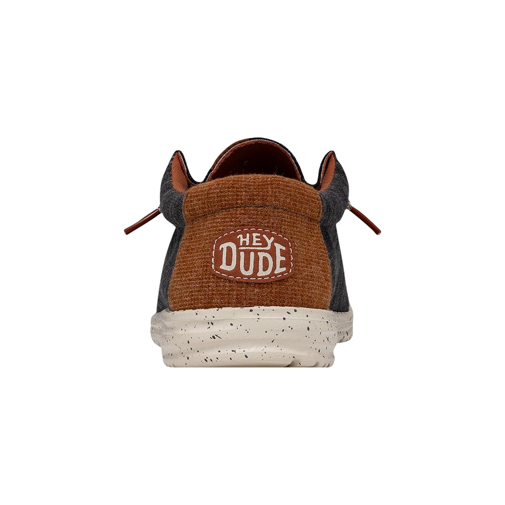 Hey Dude Men's Wally Jersey | Men's Loafers | Men's Slip On Shoes | Comfortable & Light-Weight