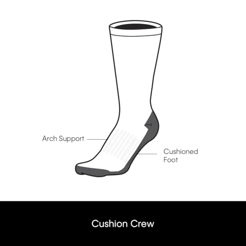Calvin Klein Men's Crew Socks - 4 Pack Lightweight Combed Cotton Blend Dress Socks - Breathable Socks for Men (7-12)