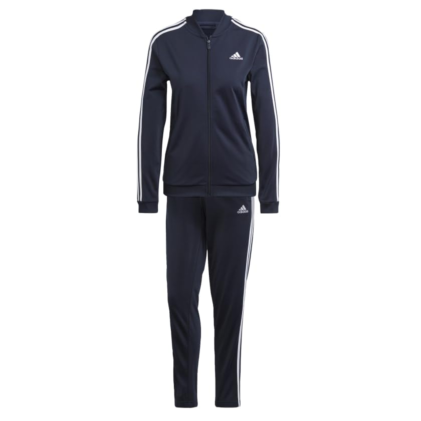 adidas Womens Essentials 3-stripes Track Suit
