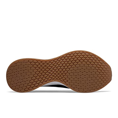 New Balance Kid's Fresh Foam Roav V1 Lace-up Running Shoe, Black, 7