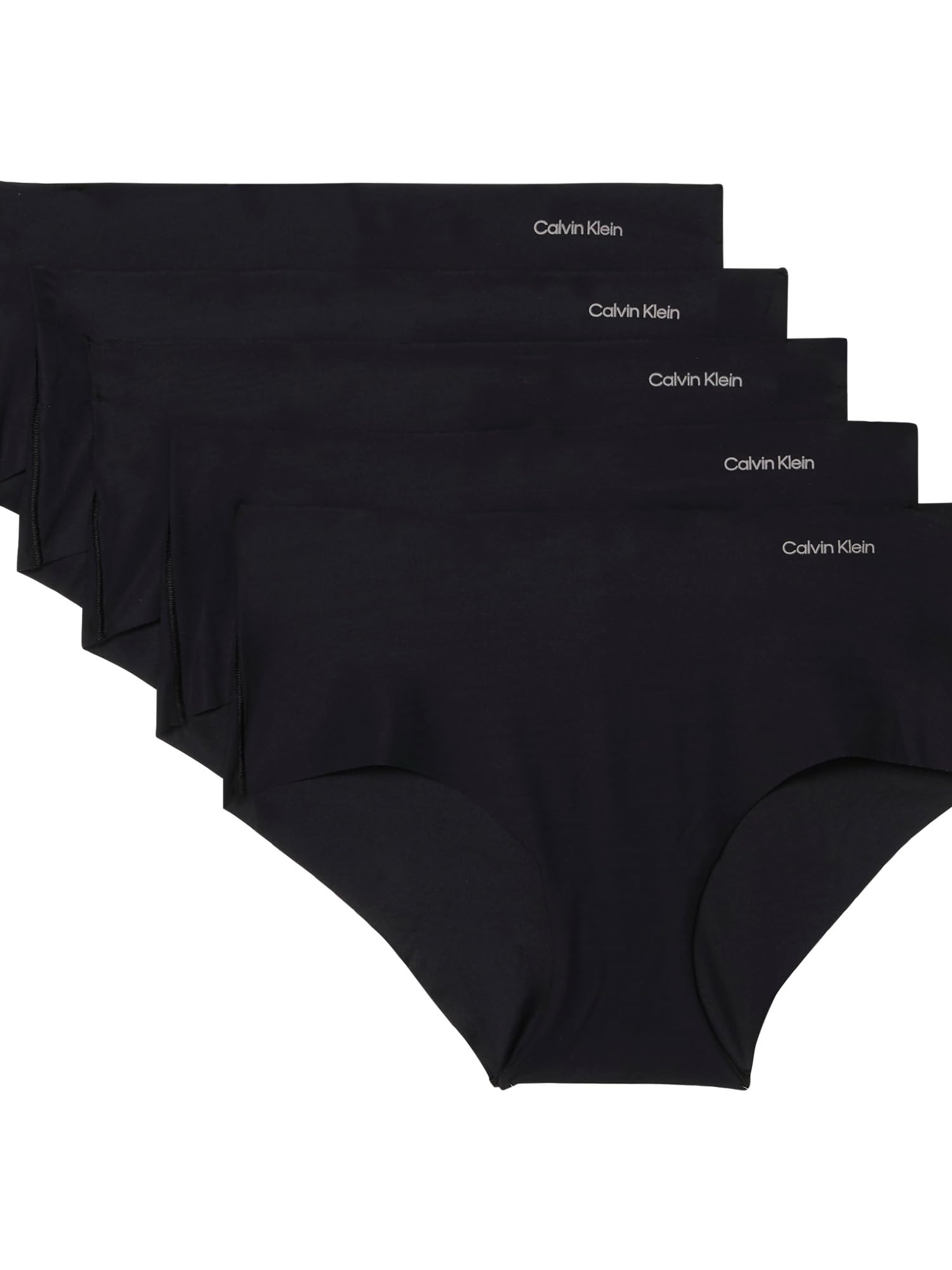 Calvin Klein Women's Invisibles Seamless Hipster Panties, Multipack