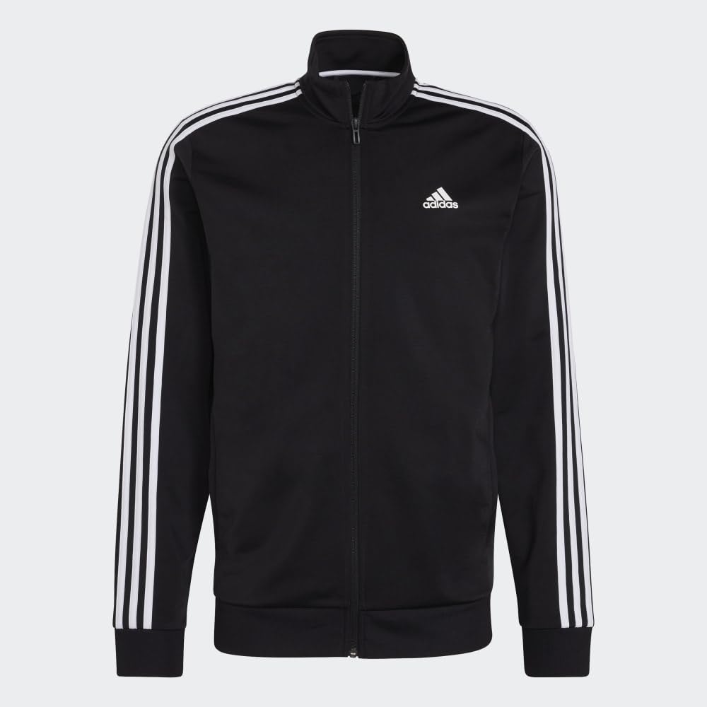 adidas Men's Essentials Warm-up 3-stripes Track Top