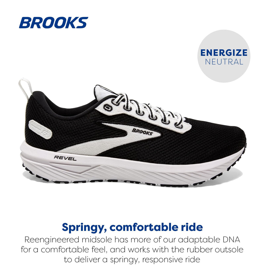 Brooks Men’s Revel 6 Neutral Running Shoe
