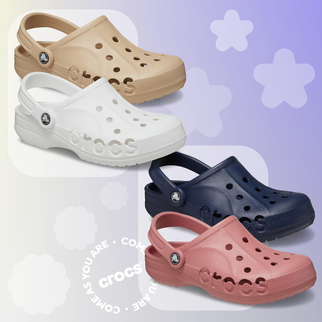 Crocs Unisex-Adult Via Clogs, Slip-on Shoes for Men and Women