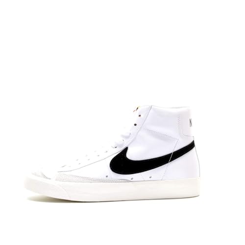 Nike Men's Basketball Shoes , White Black , 12 US