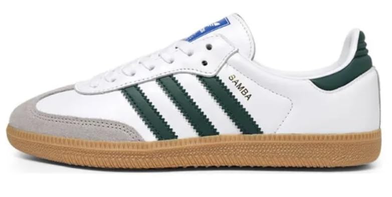 Adidas Samba OG Men's Sneaker (Collegiate Green Gum, US Footwear Size System, Adult, Men, Numeric, Medium, 8.5)