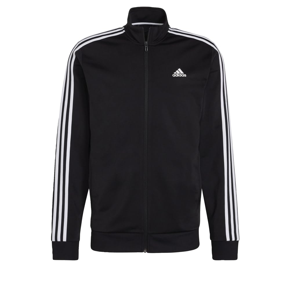 adidas Men's Essentials Warm-up 3-stripes Track Top