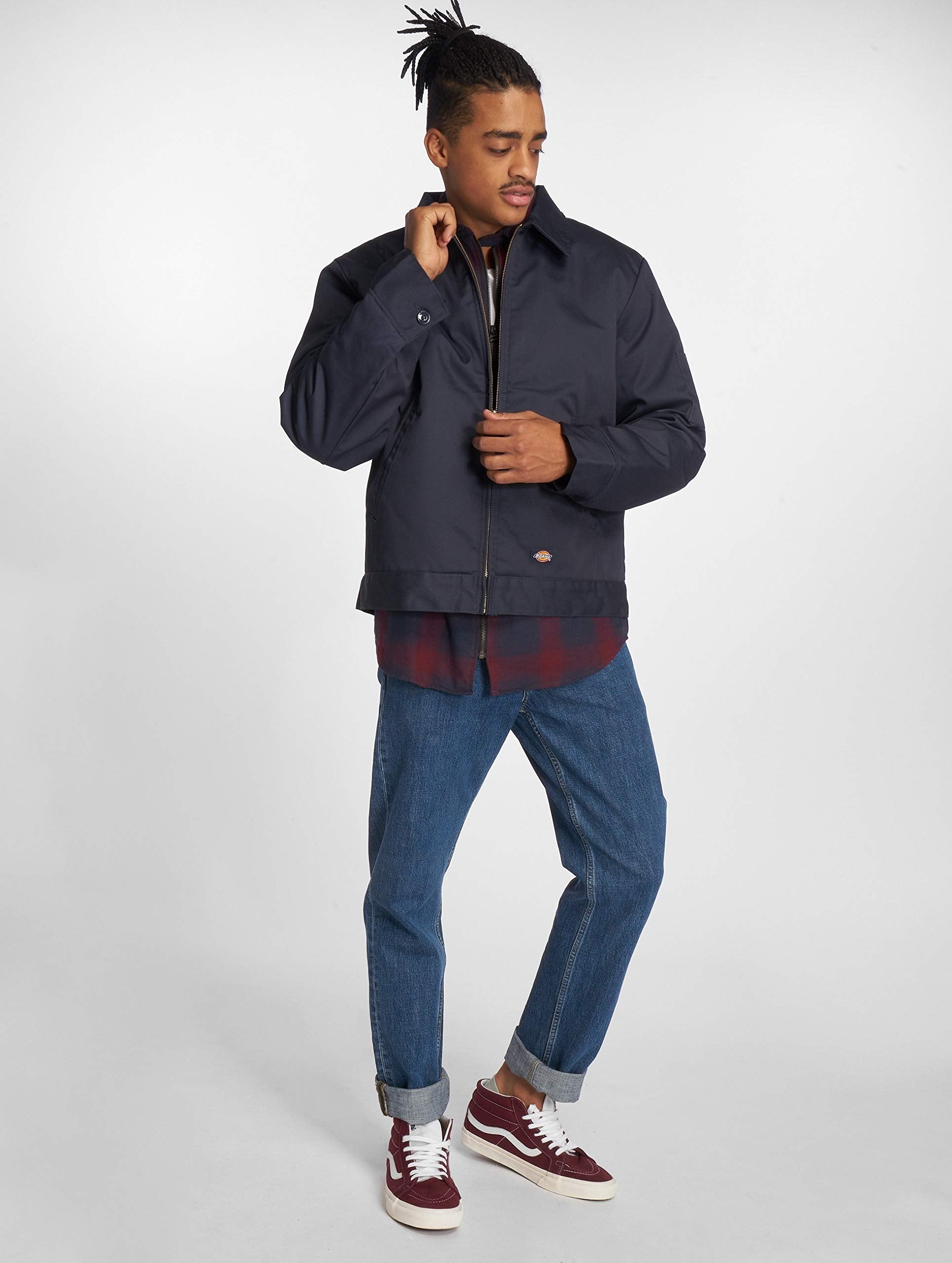 Dickies Men's Insulated Eisenhower Front-Zip Jacket