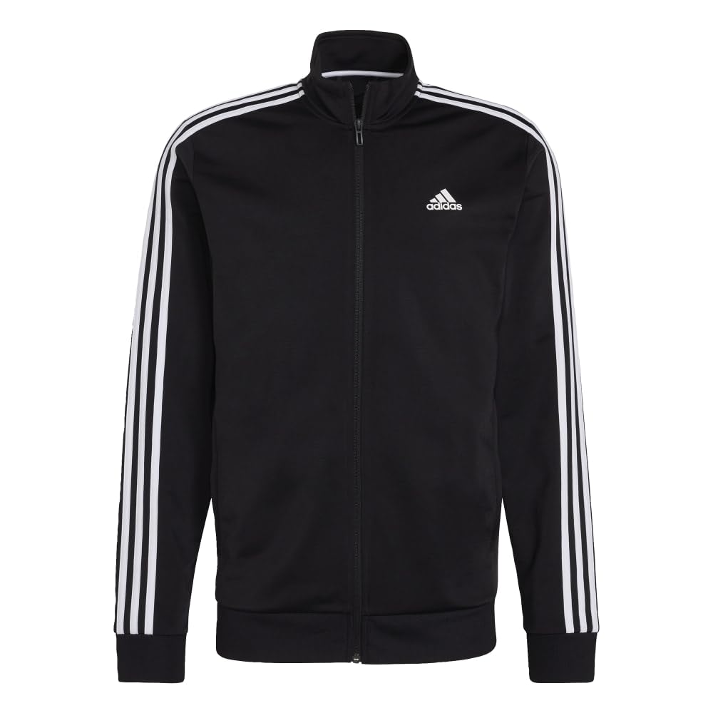 adidas Men's Essentials Warm-up 3-stripes Track Top