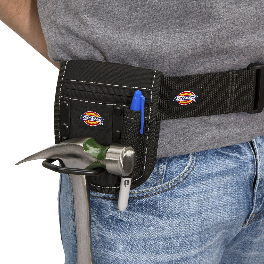 Dickies Heavy-Duty Work Belt, Holds Most Tool Belt Pouches and Duty Belt Clips for Woodworkers and Contractors, 2-inch Nylon Web, Adjustable