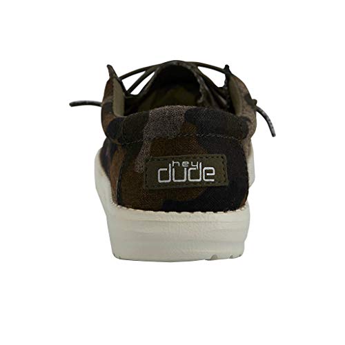 Hey Dude Unisex-Child Kids Wally Youth Stretch