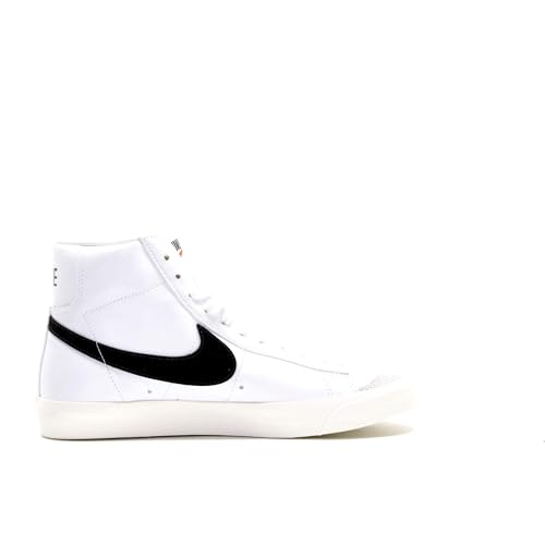 Nike Men's Basketball Shoes , White Black , 12 US