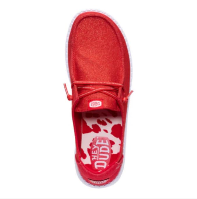 HEYDUDE Wendy Stardust, Women's Shoes, Slip-on Loafers, Comfortable & Light-Weight